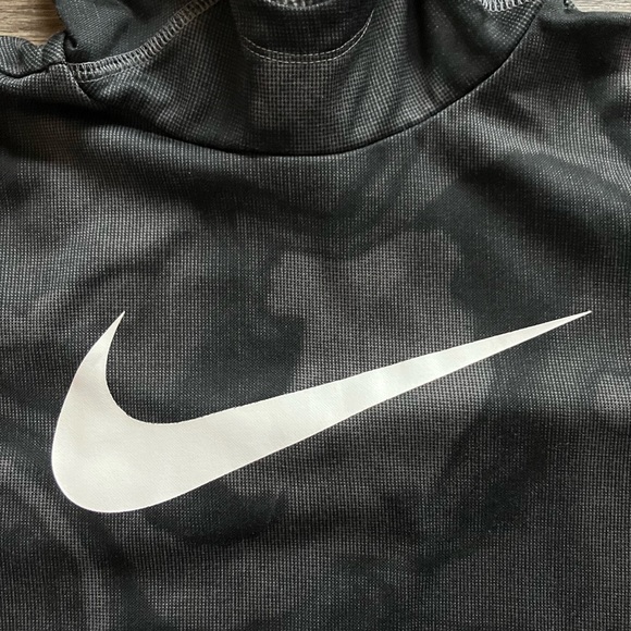 Nike Youth Black Swirl Hoodie Lg - Picture 4 of 6